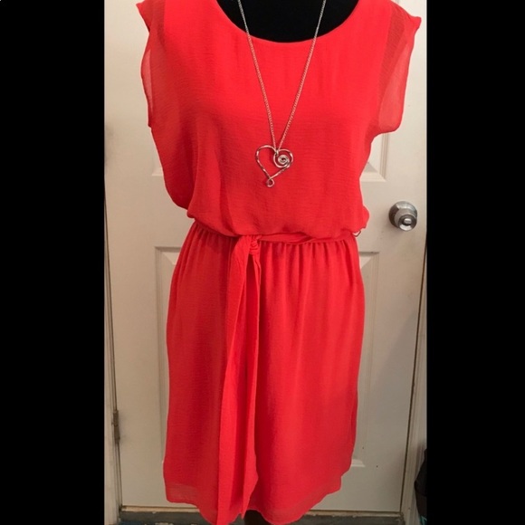 Emma & Michele Dresses & Skirts - ❗️Coral dress PM by Emma & Michele